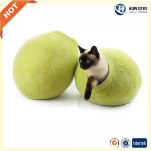 Barato al por mayor de lana hecho a mano para <span class=keywords><strong>mascotas</strong></span> accesorios para <span class=keywords><strong>mascotas</strong></span> cama del gato de casa en stock - Product Image 4