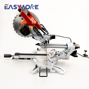 Sierra <span class=keywords><strong>Ingletadora</strong></span> Compuesta Deslizante de Bisel Único de 1500 W y 210 mm, Herramienta Eléctrica Industrial para Cortar Madera, Metal y Ladrillo, 13000 RPM, 220-240 V - Product Image 4