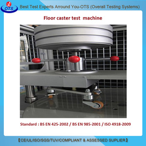 DIN EN 985 - DIN EN 425 - ISO 4918 רצפת גלגלית שחיקה עמידות בדיקות מכונת רולר כיסא בדיקות מכשיר - Product Image 6