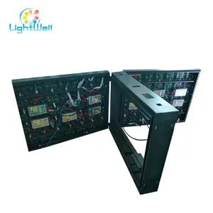 Fixed Installation Double Sided LED Display with Waterproof Iron Cabinet & RGB Module