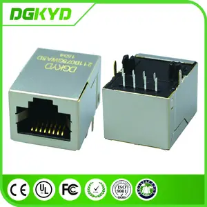 وحدة موصل DGKYD211B075GWA5D لجانب الدخول cat5 RJ45.