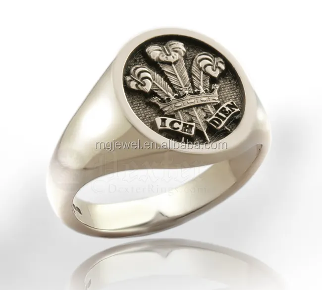 Sterling Silber Schmuck Signet Style Custom ized usmc Military Ring