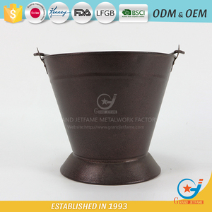 Vente directe d'usine 6.9 gallons accessoires de <span class=keywords><strong>cheminée</strong></span> <span class=keywords><strong>Zinc</strong></span> <span class=keywords><strong>cheminée</strong></span> charbon bac seau pour foyer - Product Image 3