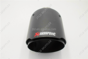 JTLD negro recubierto de fibra de carbono escape Akrapovic - Product Image 5