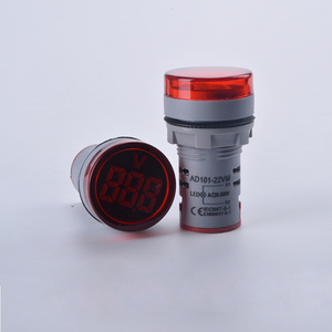 22 MILLIMETRI di grandi dimensioni Digitale Voltmetro AC60-500V ROSSO lampada del Display Voltage Meter AD101-22VM tester di tensione, Indicatore di visualizzazione - Product Image 6