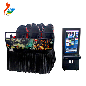 Prix usine 4/6/9 sièges 9d réalité virtuelle vr simulateur cinéma projecteur 12d cinéma - Product Image 1