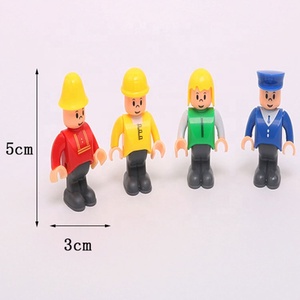 Juguetes Educativos Tempranos, Fantasma Ninja, Mini <span class=keywords><strong>Casa</strong></span> de Villanos de Madera con Articulaciones, Juego de 4 Muñecos - Product Image 6