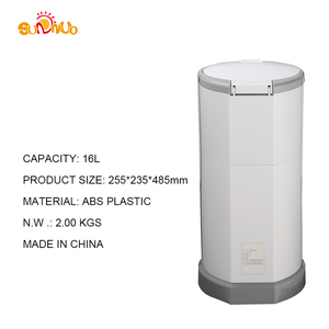 Thùng Rác Nhựa Gia Đình 16L Không Mùi SUNNUO Thùng Rác Rảnh Tay Cho Bé - Product Image 2