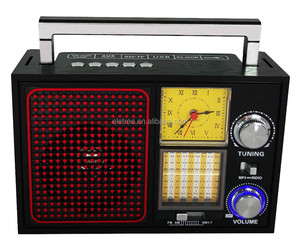 Turchia radio antico <span class=keywords><strong>vintage</strong></span> nostalgico di legno alarm clock radio - Product Image 3