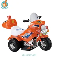 Voiture électrique à 3 roues, jouets en gros, moto de Police pour enfants, voiture de Police,