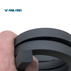 شريط مطاطي أسود مربع الشكل من مادة النتريل NBR للتخميد - Product Image 3