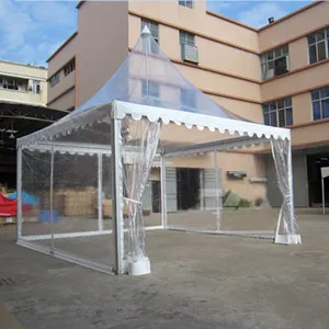 wind proof pagoda gazebo clear roof wedding tent supplier