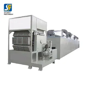 Double rotary Paper egg plate machine egg tray carton making production line