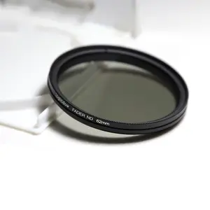62mm Fader ND Filtro A Densità Neutra Variabile con 67mm Filetto Anteriore per Nikon Canon Lenti