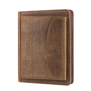 <span class=keywords><strong>A4</strong></span> Tài Liệu Organizer Thư Mục <span class=keywords><strong>Padfolio</strong></span> Da Cá Nhân Danh Mục Đầu Tư Với Chủ Bút - Product Image 2