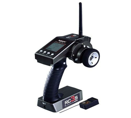 Newest RadioLink RC3S 2.4G 4CH Gun Controller Transmitter R4EH-H Receiver