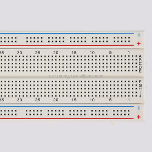 17.5*6.3*0.85Cm <span class=keywords><strong>840</strong></span> <span class=keywords><strong>Tie</strong></span>-Point ABS PCB <span class=keywords><strong>Breadboard</strong></span> Không Hàn - Product Image 3