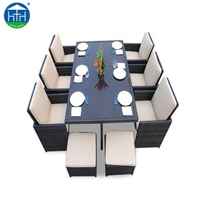 DW-AC060 Moderne en plein air et <span class=keywords><strong>d</strong></span>'intérieur pas cher <span class=keywords><strong>alun</strong></span> à manger sets de table dans brossé <span class=keywords><strong>alun</strong></span> - Product Image 2