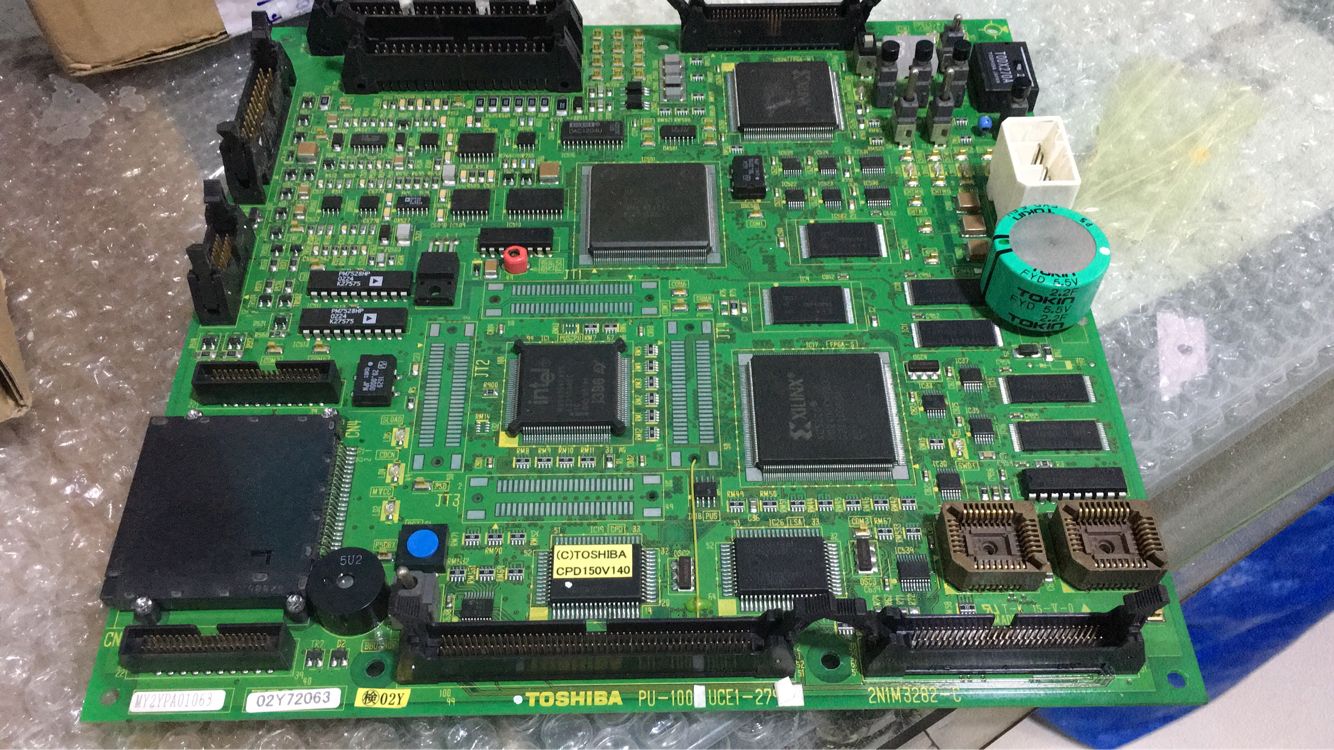 東芝エレベーターPCB基板 CV150メイン基板 PU-100A UCE1-322C7