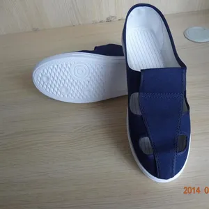 מפיץ רצה זול וייטנאם ESD בתמיסה נעליים עם PVC בלעדי בד עליון