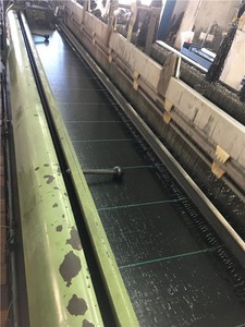Alfombra de Control de malas hierbas para invernadero, cubierta de suelo de tela de malla, plástico negro agrícola, cubierta de tierra, PP