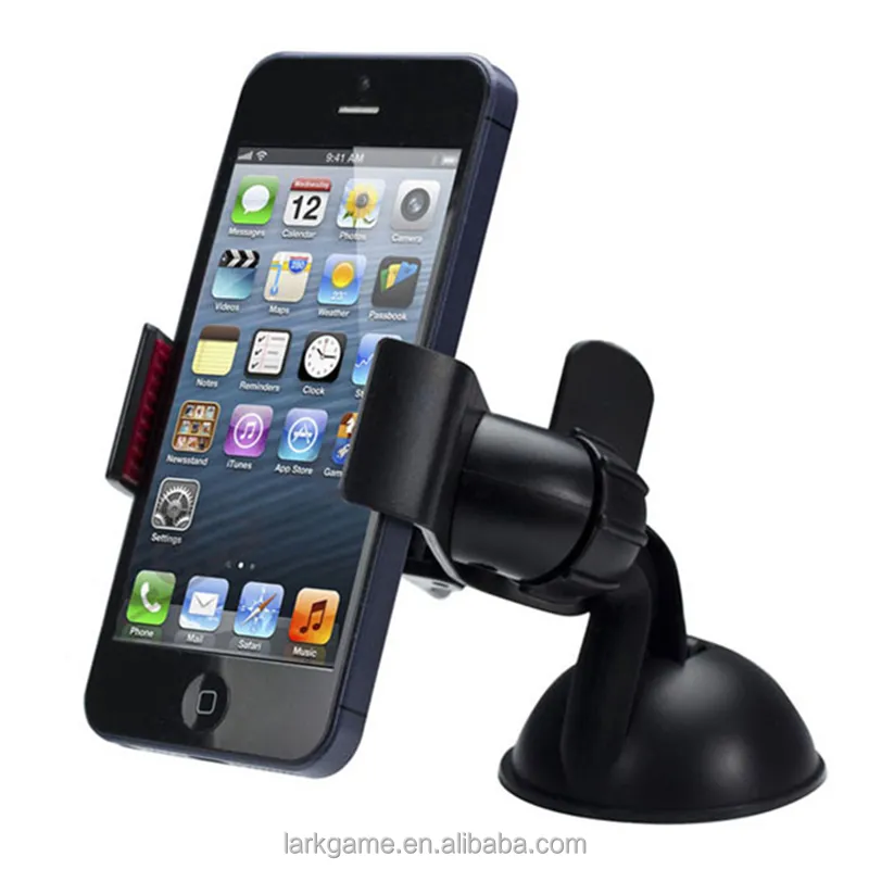 Dashboard Car Phone Holder CLIP For iPhone 8 Plus X XR XS Smartphone Mount Stand Soft Silicone Sucket Cup Bracket