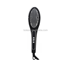Défrisage Brosse BearMoo <span class=keywords><strong>Meilleur</strong></span> <span class=keywords><strong>Lisseur</strong></span> Brosse En Céramique Plus Rapide Chauffage Techniques - Product Image 2