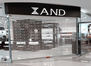 Tùy chỉnh trượt polycarbonate trong suốt cán màn trập cửa cho doanh nghiệp - Product Image 2