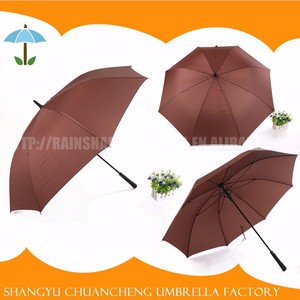 Belle Pas Cher 27' * 24 K <span class=keywords><strong>Parapluie</strong></span> Droit Vent Disjoncteur Avec Plaid Tissu Et Manche En Bois - Product Image 2