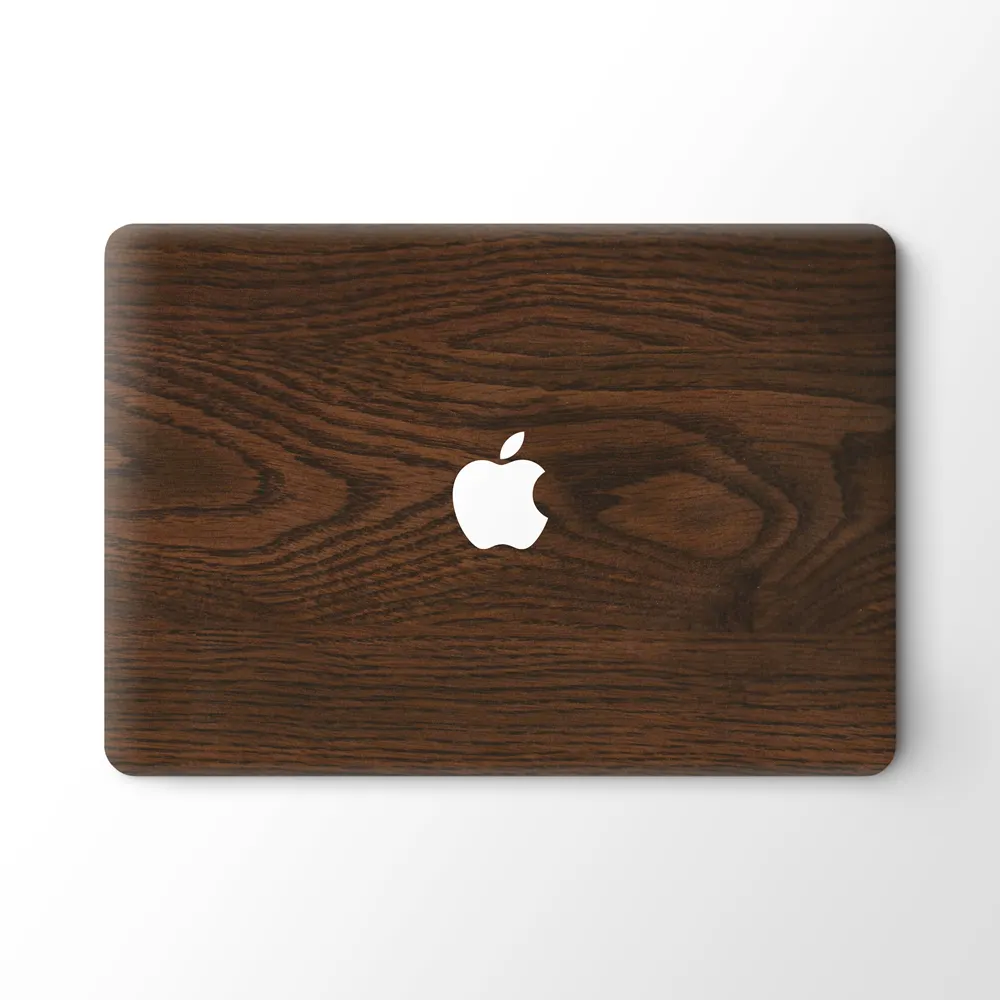 Best Sell Wood Pattern Laptop Computer Decals Stickers for Apple Macbook Pro 13 15 inch