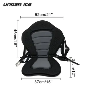 UICE黑色豪华最佳质量皮划艇座椅，用于充气SUP桨板