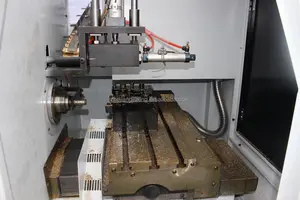 Hassas Çin Juxing CNC Metal Torna Makinesi Ekipmanları Ile Tam otomatik Yükleme Boşaltma