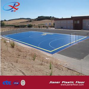 Gạch lát tòa pp <span class=keywords><strong>flooring</strong></span> futsal cầm tay bằng nhựa với thiết kế tốt thoát - Product Image 4