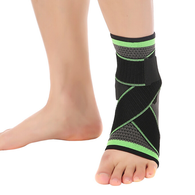 Компрессионная поддержка голеностопа с регулируемым ремешком для растягивания стопы, тендинита, подошвенного фасциита