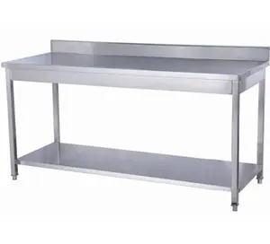 Customized Kitchen Stainless Steel Work Table For Kitchen And Hotel