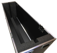 Étui de transport pour téléviseur LED 75 pouces, design en aluminium personnalisable avec fonctions antichoc, support OEM