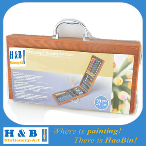 37pc carbón de leña lápices de <span class=keywords><strong>dibujo</strong></span> y <span class=keywords><strong>dibujo</strong></span> caso - Product Image 1
