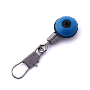Connecteur de pêche en mer à 3 tailles avec anneaux, type 'Space Bean', avec rouleaux pivotants et agrafe de sécurité, matériel de pêche - Product Image 2