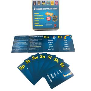 Thẻ Học Tập Giáo Dục Trẻ Em In Thẻ Học Tập Hoạt Hình Cho Trẻ Em Trò Chơi Thẻ Để Học Tập In Tùy Chỉnh - Product Image 4