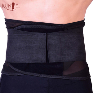 Tongrunyi — <span class=keywords><strong>ceinture</strong></span> de soutien <span class=keywords><strong>lombaire</strong></span> en maille, dispositif magnétique réglable et respirant pour soulager les douleurs du dos, Double traction - Product Image 2