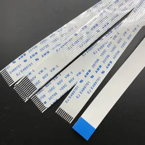 Customized 15pin 1.0mm Spacing FPC FFC Flat Wire Extended Ribbon Cable