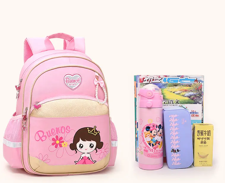 Terug Naar School Student Lunchbox Waterbottle Rugzak Schooltas Kit