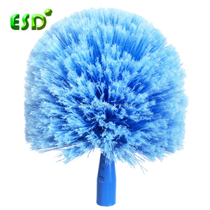 ESD plástico telaraña techo escoba y <span class=keywords><strong>cepillo</strong></span> con mango telescópico - Product Image 1