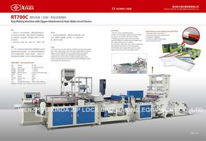 Machine à fabriquer des sacs à <span class=keywords><strong>fermeture</strong></span> <span class=keywords><strong>éclair</strong></span> avec dispositif d'<span class=keywords><strong>attache</strong></span> de <span class=keywords><strong>fermeture</strong></span> <span class=keywords><strong>éclair</strong></span> et dispositif d'insertion automatique du curseur - Product Image 3