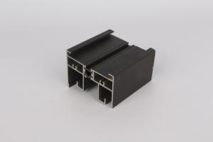 perfil de alumínio para portas e janelas tira de isolamento térmico de ruptura térmica extrusão de alumínio revestido em pó madeira anodizada - Product Image 2