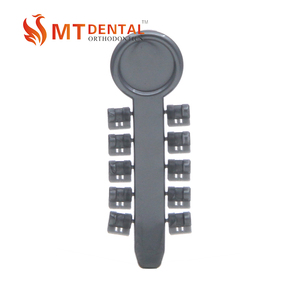 Elastici <span class=keywords><strong>a</strong></span> cuneo con rotazione dentale ortodontica di alta qualità grigi - Product Image 4