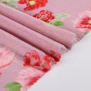 Poliéster <span class=keywords><strong>doris</strong></span> <span class=keywords><strong>Rosa</strong></span> floral clásico Impresión de prendas de vestir de moda de tela jacquard - Product Image 5