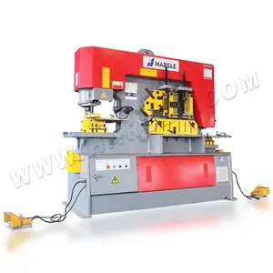 Hydraulic Ironworker Q35Y-16 FOR SALE Hydraulic punch and shear ironworker machine HARSLE