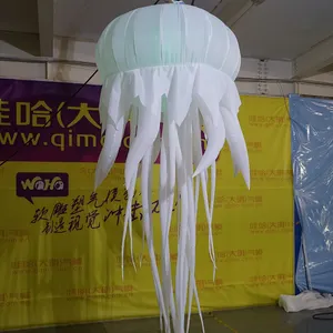 Gonfiabile led medusa con la luce palloncino decorazioni gigante medusa decorazioni
