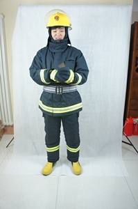 Tenue de Protection extrême EN beige pour le <span class=keywords><strong>pompier</strong></span>, vêtement à 4 couches pour la coupe du <span class=keywords><strong>feu</strong></span>, pour les <span class=keywords><strong>pompier</strong></span>, 469 - Product Image 4